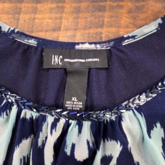 INC International Concepts blouse - Picture 4 of 8